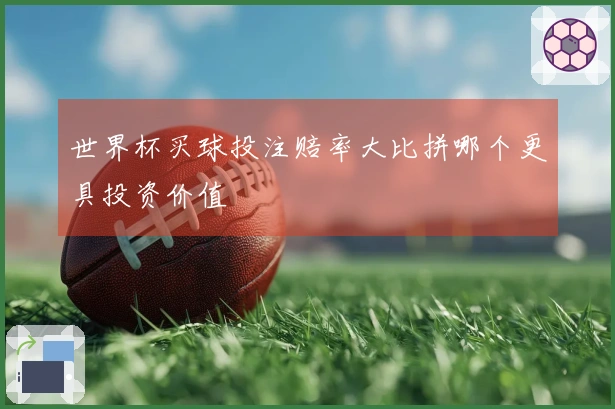世界杯买球投注赔率大比拼哪个更具投资价值